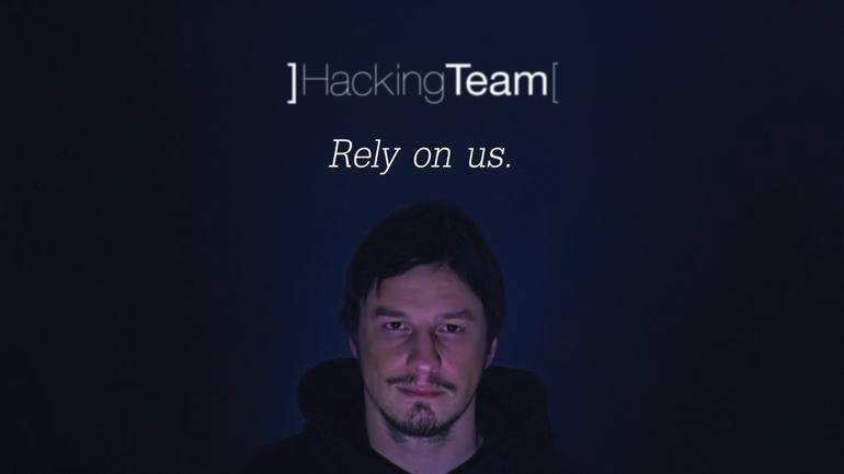 이탈리아 해킹팀의 광고 이미지 